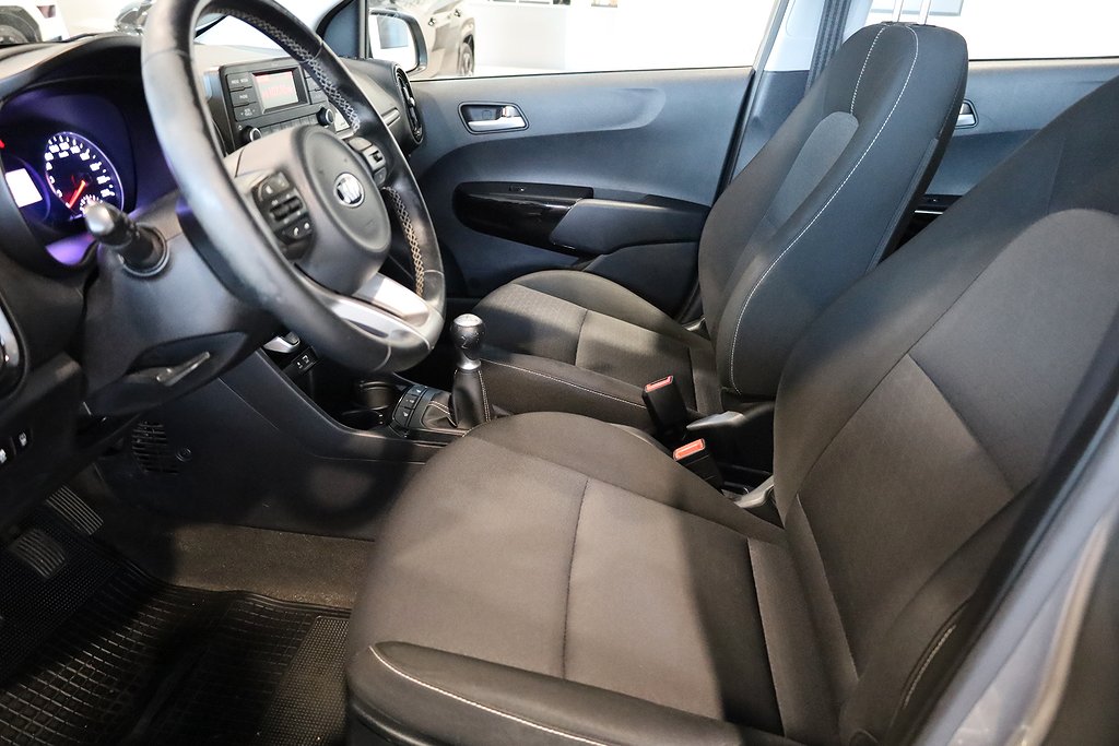 Kia Picanto 1,0 MPI 67HK Advance PDC Blåtand 2018