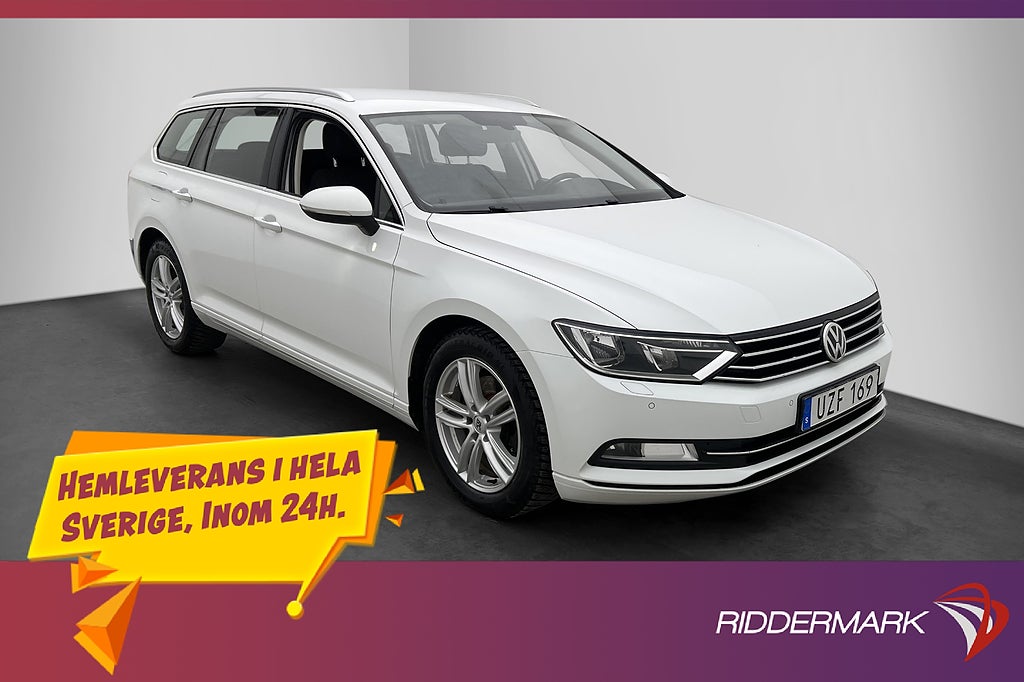 Volkswagen Passat SC 2.0 TDI Kamera D-värmare Drag CarPlay