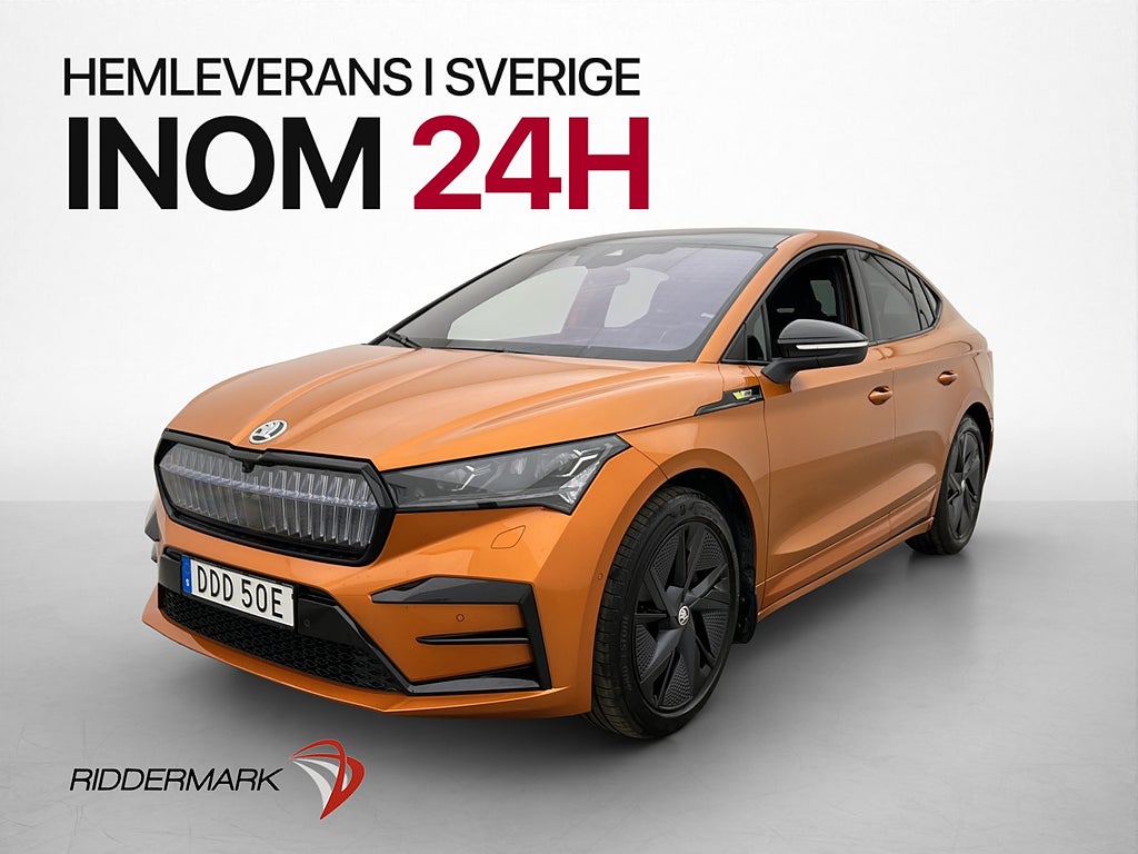 Skoda Enyaq Coupé RS iV 4x4 Pano Crystal Kamera Skinn Matrix