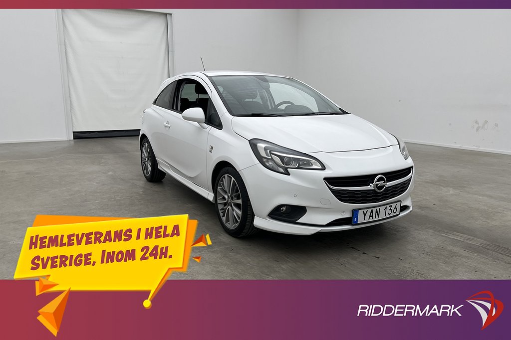 Opel Corsa 1.4 90hk Kamera Rattvärme Sensorer 382kr Skatt