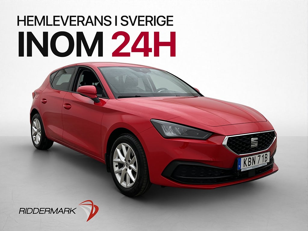 Seat Leon 1.0 eTSI 110hk Style CarPlay Rattvärme P-Sensorer