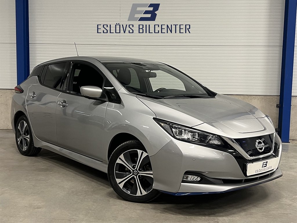 Nissan Leaf 217 HK 62 kWh / Navi / 360 / CarPlay /