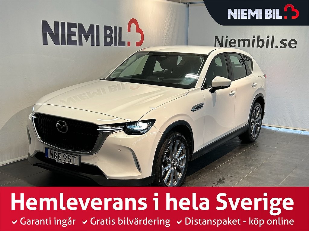 Mazda CX-60 PHEV 4WD SoV/Kamera/Carplay/Garanti/MOMSAD