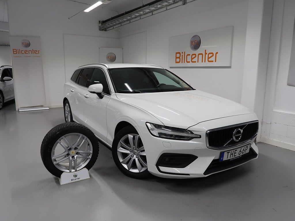 Volvo V60 D3 AWD V-Däck ingår Drag-Kamera-Värmare-VoC-Keyless-Ada