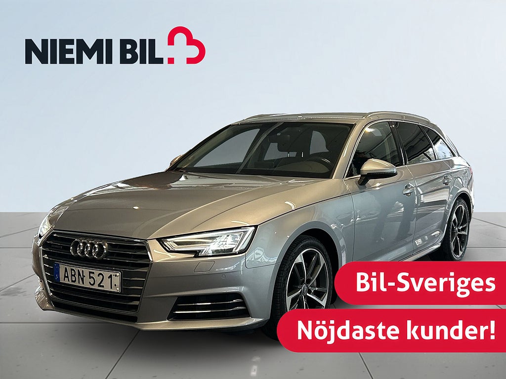 Audi A4 Avant 2.0 TDI Quattro S&V-hjul/Drag/D-värm/P-sens
