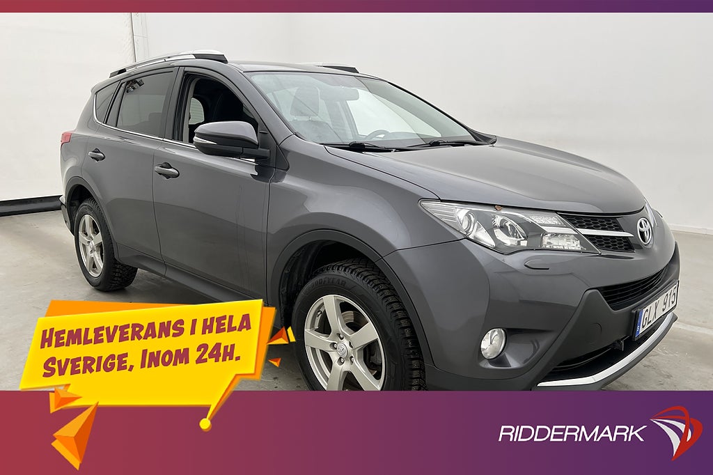 Toyota RAV4 2.0 Dual VVT-i AWD Active Värmare Kamera Drag