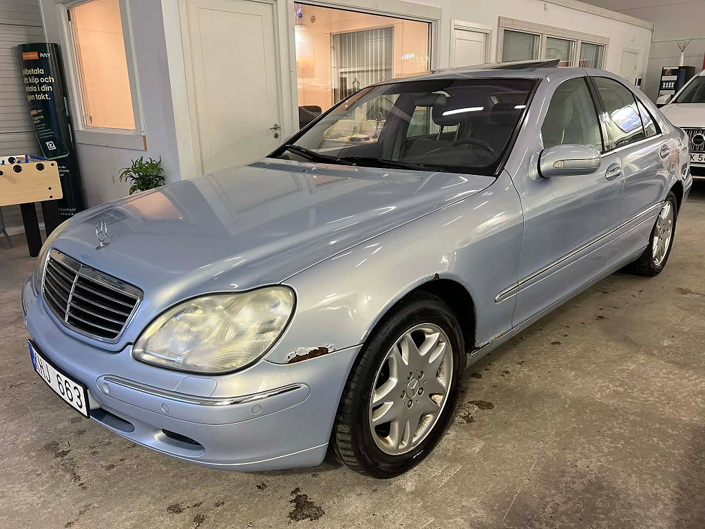 Mercedes-Benz S 5G-Tronic Euro 3 1999/Nybeaujtad/Ränta 4,99%