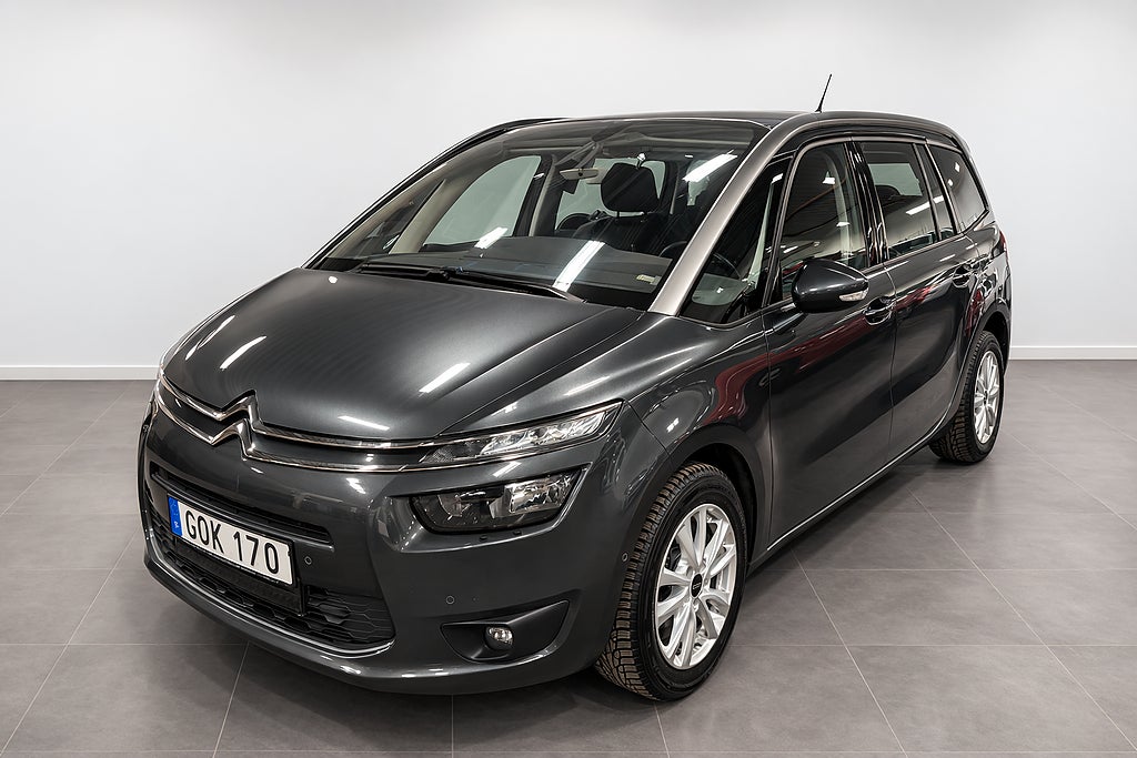 Citroën Grand C4 Picasso 1.6 HDi EGS, 7-sits, B-kamera, Navi, V-däck