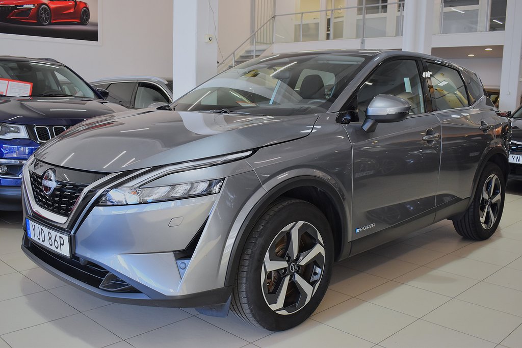 Nissan Qashqai e-POWER Acenta Aut B-kam PDC 1 Ägare Moms Euro 6