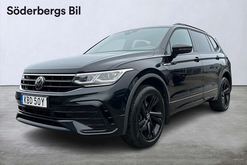 Volkswagen Tiguan Allspace 2.0 TDI 4M DSG R-Line Black Värmare Drag