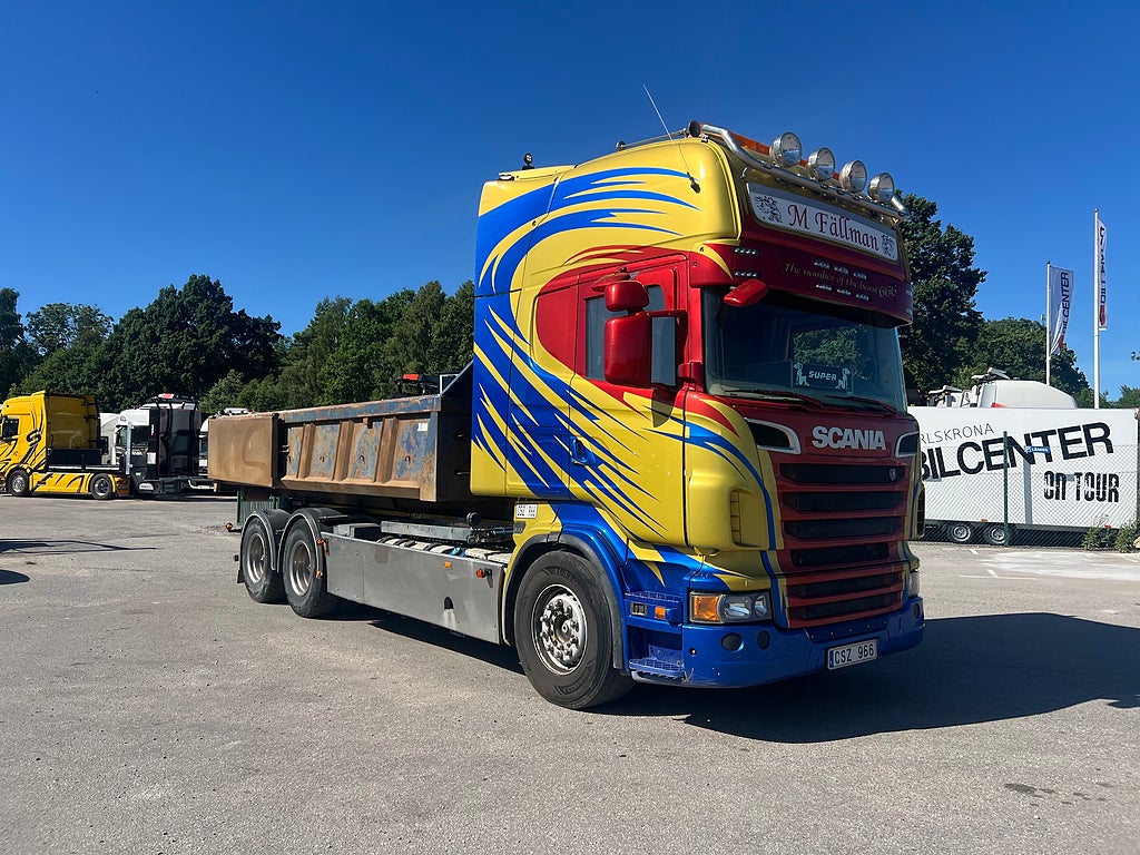 Scania R560 V8 6x4 Lastväxlare, Tandem