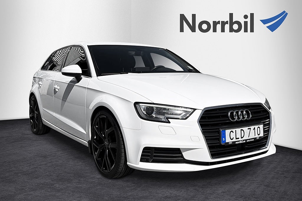 Audi A3 SPORTBACK 1.0 TFSI 116HK MOMS ADAP-FARTHÅLLARE