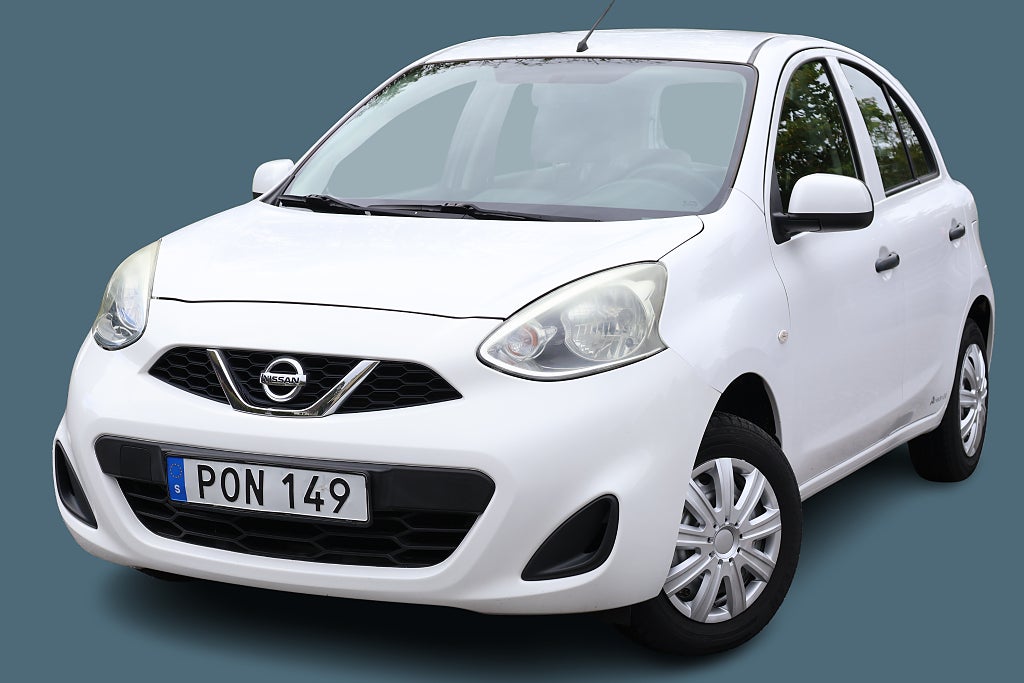 Nissan Micra 1.2 80hkr Visia 5d 1 ägare