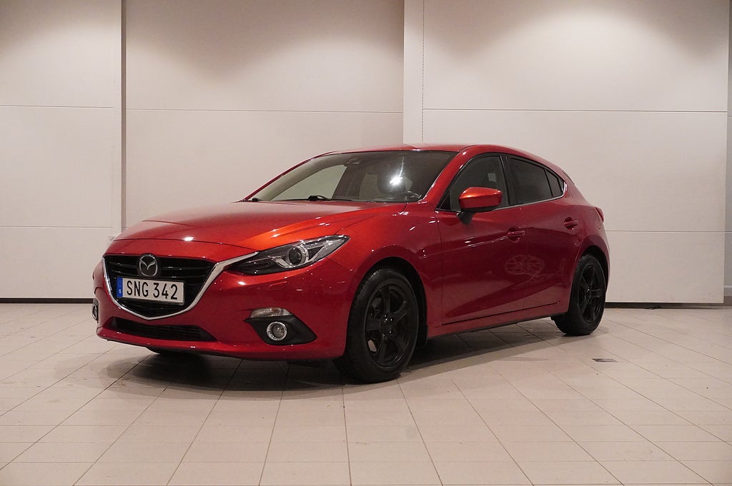 Mazda 3 2,65% ränta Sport 2.2 Skyactiv-D Automat Drag