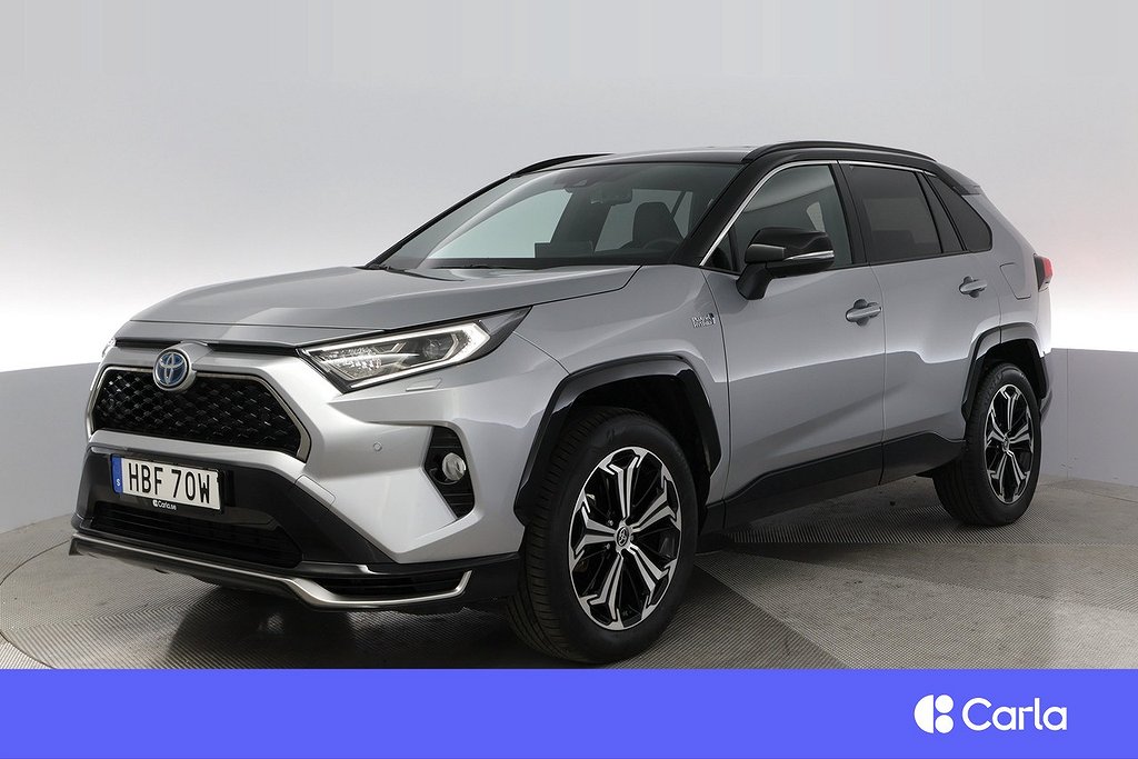 Toyota RAV4 Plug-in AWD Style Läder Kamera BLIS Drag V-Hjul