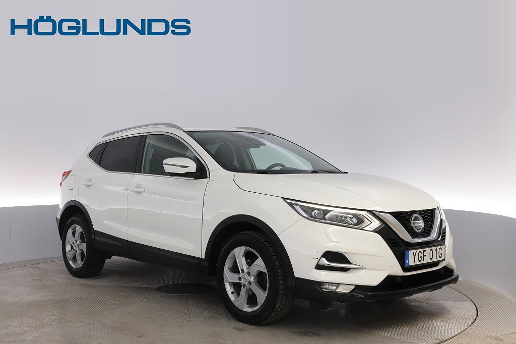 Nissan Qashqai 1.3 DIG-T DCT Tekna Läder 360" V-hjul MOMS