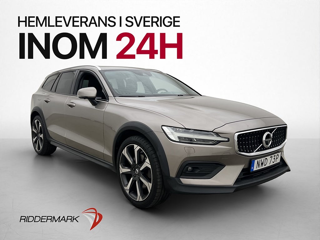 Volvo V60 Cross Country D4 AWD B&W Pano Värm Drag 360° Skinn