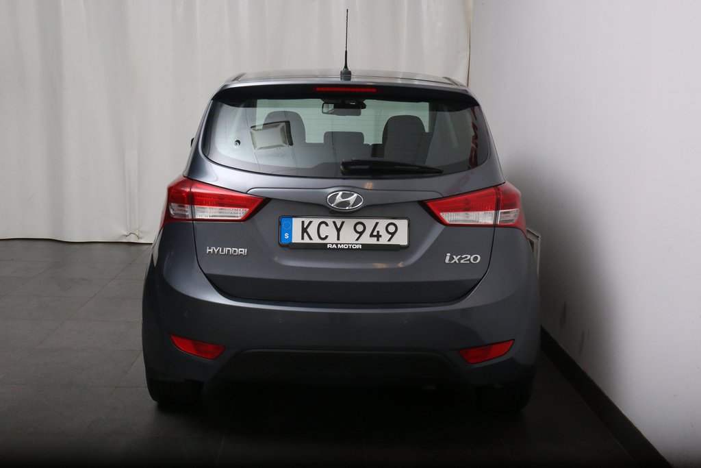 Hyundai ix20 1,6 blue 125hk Comfort Aut Kamera Motorvärmare 2017