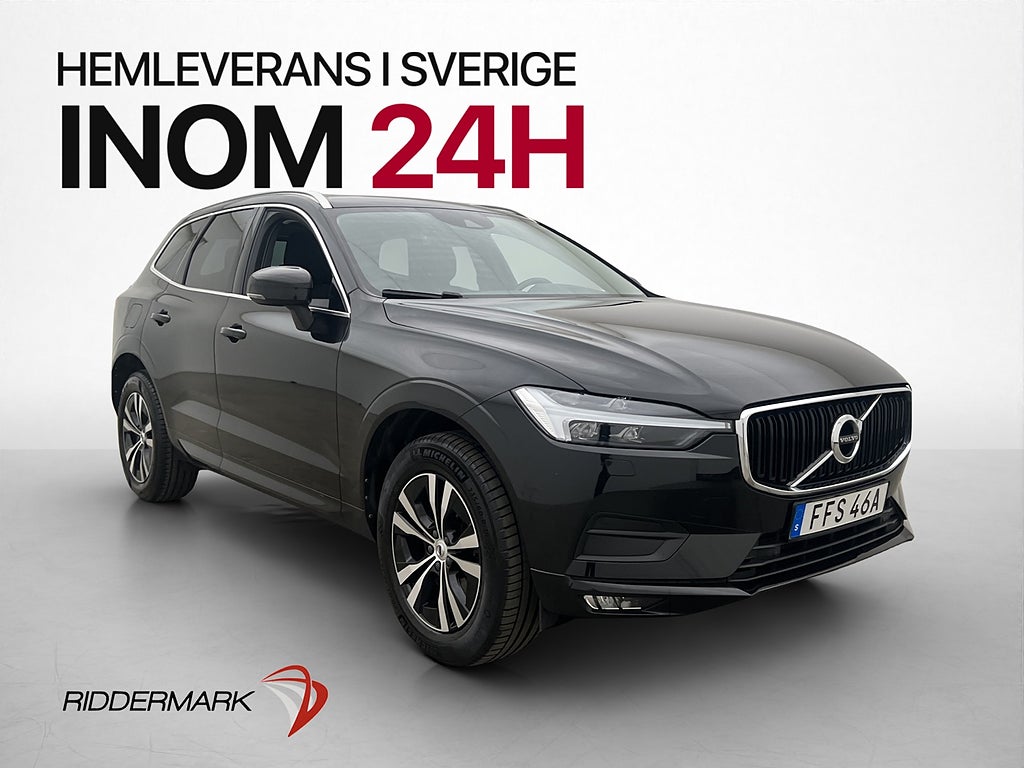 Volvo XC60 B4 AWD Momentum Advc SE Pano H/K Skinn Värm Drag