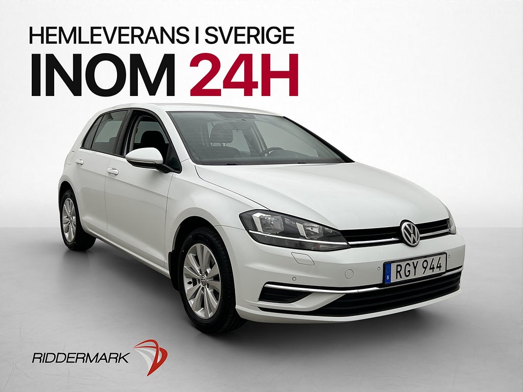 Volkswagen Golf 1.0 TSI 110hk Base Sensorer CarPlay