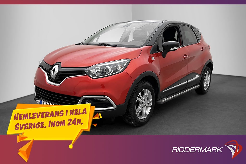 Renault Captur 0.9 TCe Navi Keyless P-sensorer 90hk
