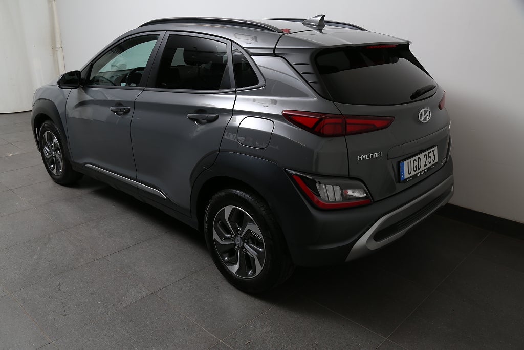 Hyundai Kona Hybrid 1,6 GDI 141hk Advanced Aut Head-up Nybilsgaranti 2023