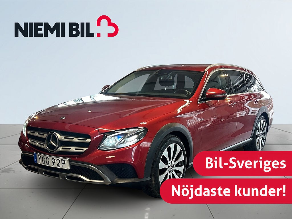 Mercedes-Benz E 220 d 4M All-Terrain Avantgarde 360/HuD/Dvärm/SoV/Drag