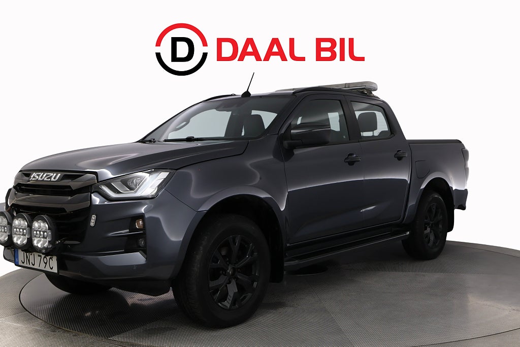 Isuzu D-max CREW CAB 1.9 4WD 163HK DRAG VÄRMARE B-KAMERA CARPLAY