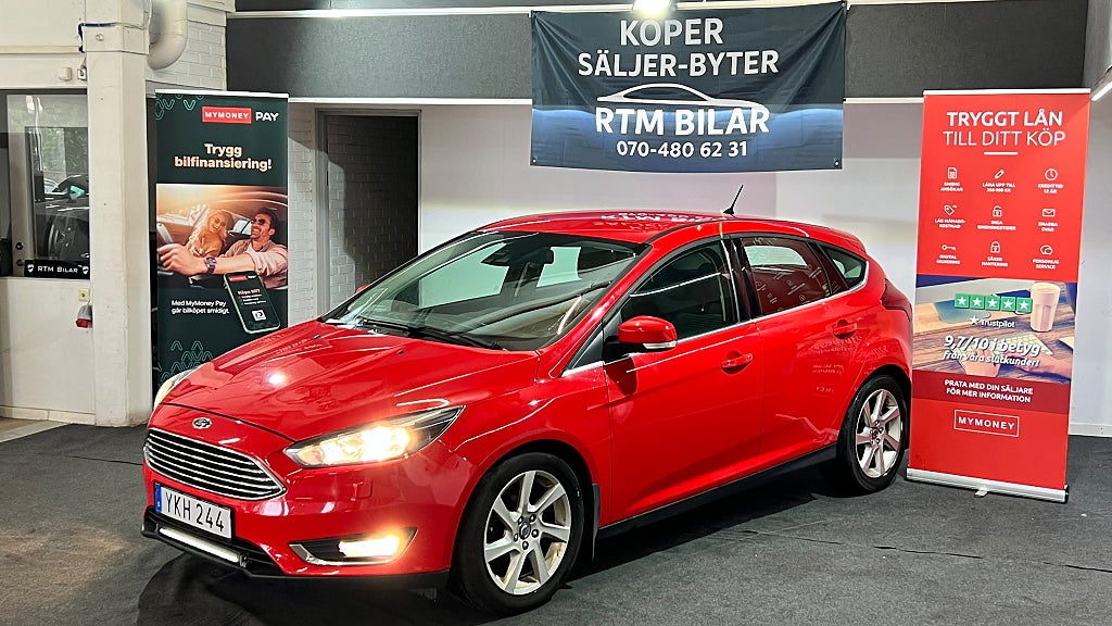 Ford Focus 1.0 EcoBoost Titanium Euro 6, 795kr/Månaden 
