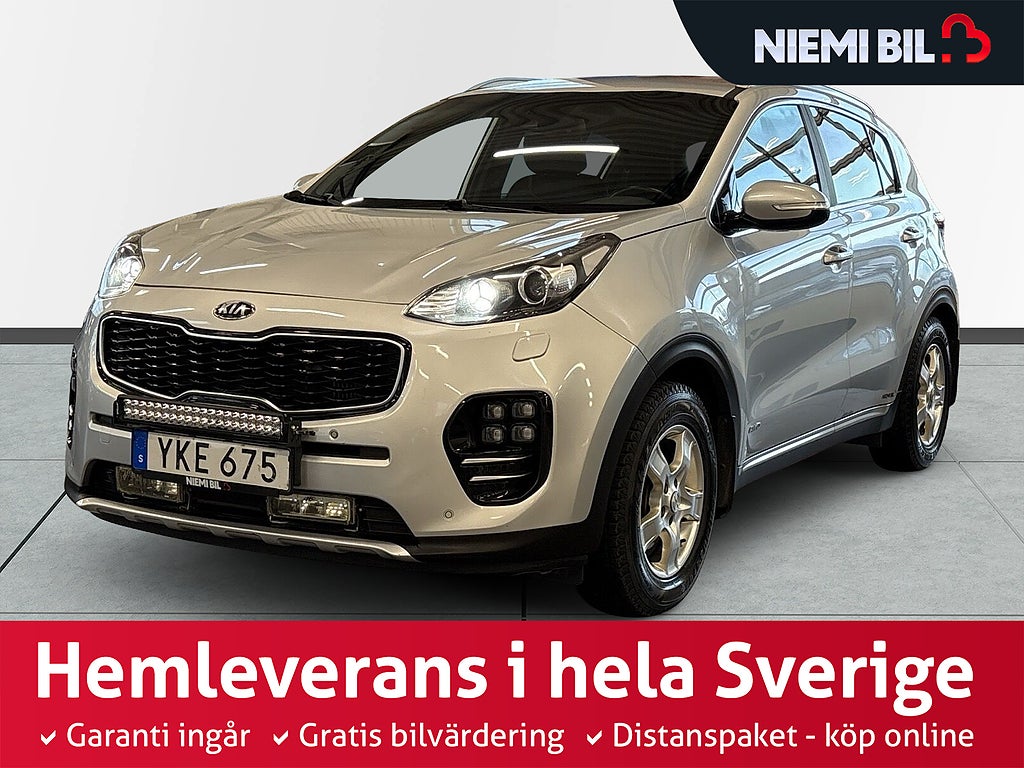 Kia Sportage 2.0 CRDi AWD GT-Line S&V-hjul/Kamera/JBL/Drag