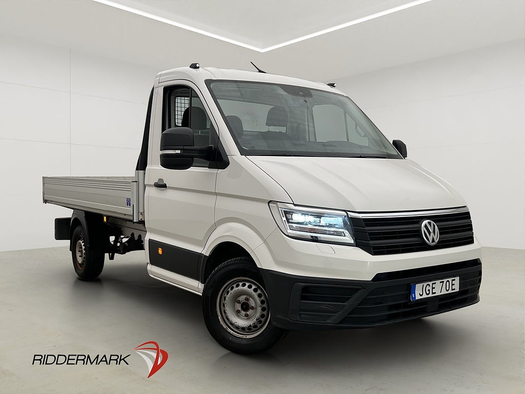 Volkswagen crafter 2.0 TDI 177hk FLAKBIL Värmare Drag Moms