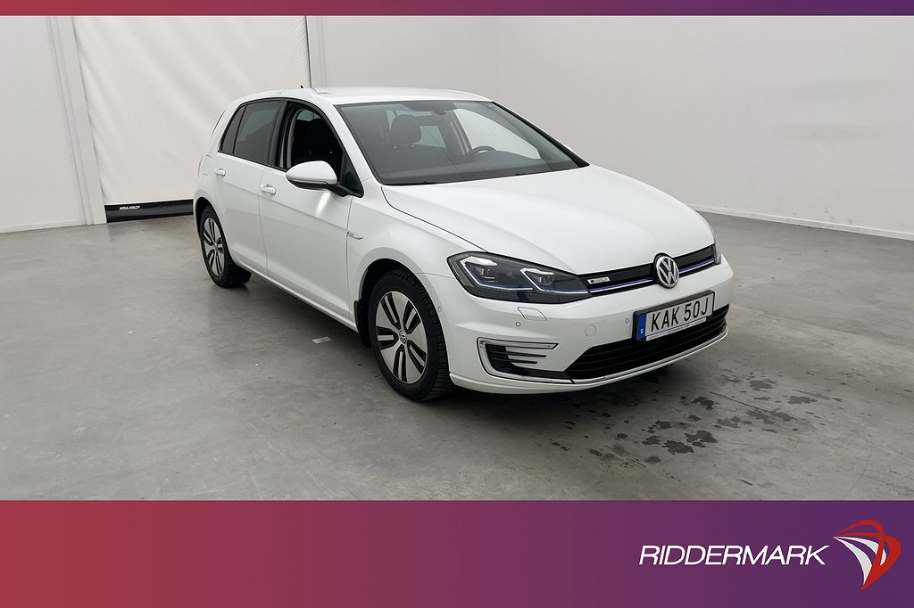 Volkswagen E-Golf 136hk Pluspaket Kamera Navi CarPlay