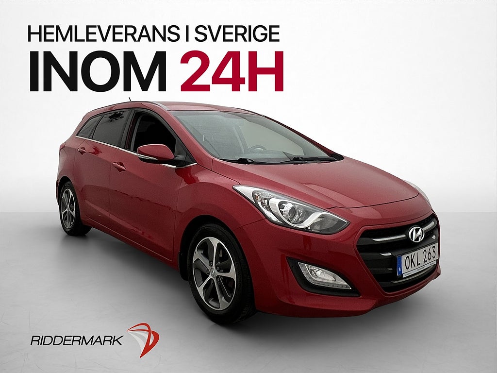 Hyundai i30 Kombi 1.6 GDI 135hk Comfort Dragkrok P-Sensorer