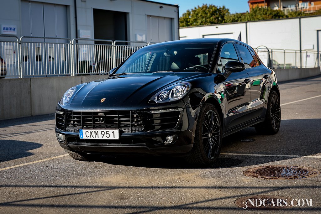 Porsche Macan S PDK VÄRMARE 18-VÄGS 21" BOSE EURO 6 SVENSKSÅLD