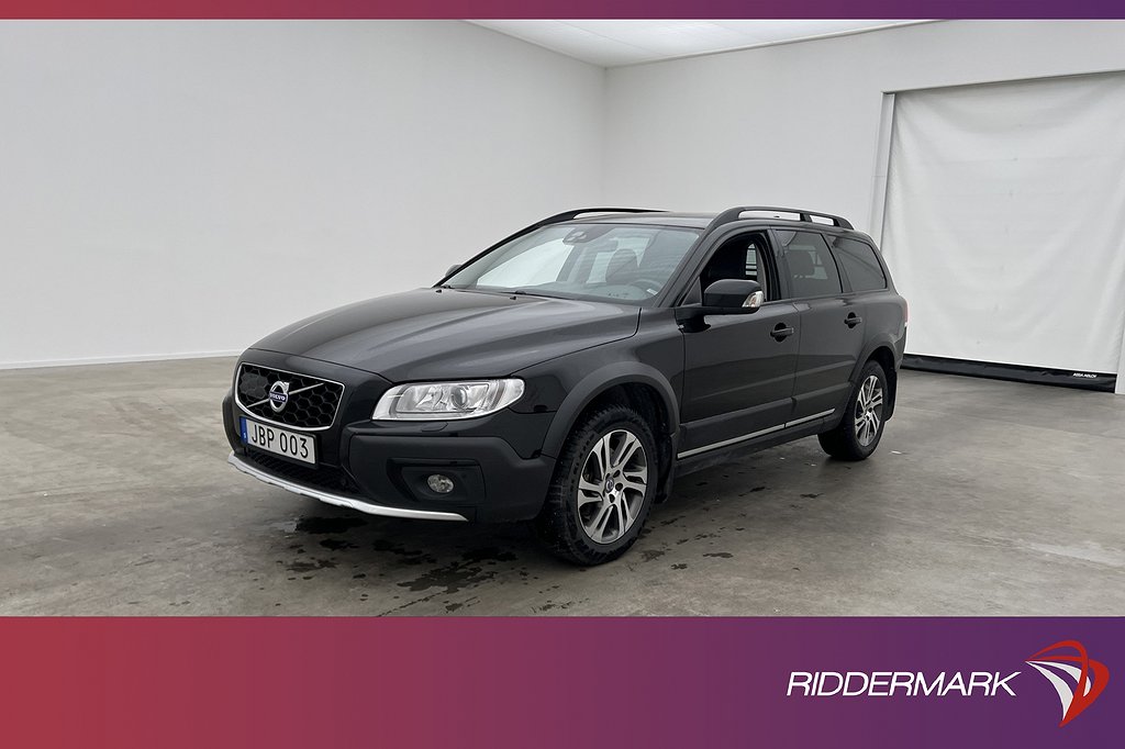 Volvo XC70 D5 AWD Dynamic VOC D-Värm H/K Taklucka Skinn Drag