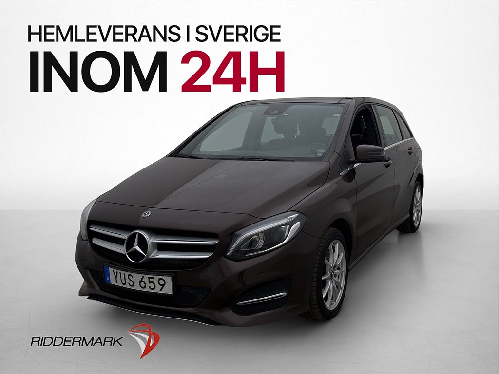 Mercedes-Benz B 180 122hk Urban Panorama Kamera Farthållare
