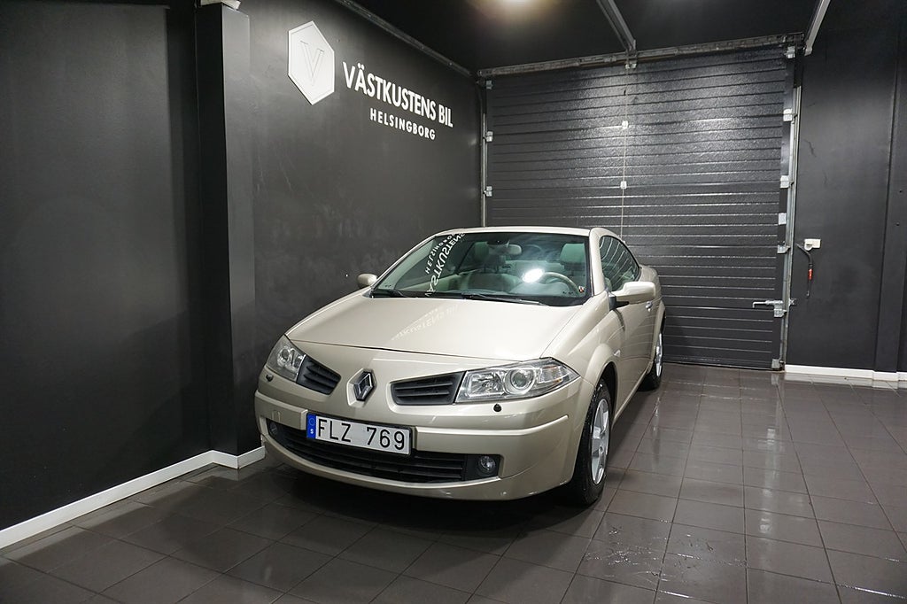 Renault Mégane Coupé-Cabriolet 2.0 Navi, Pano, Skinn 135hk