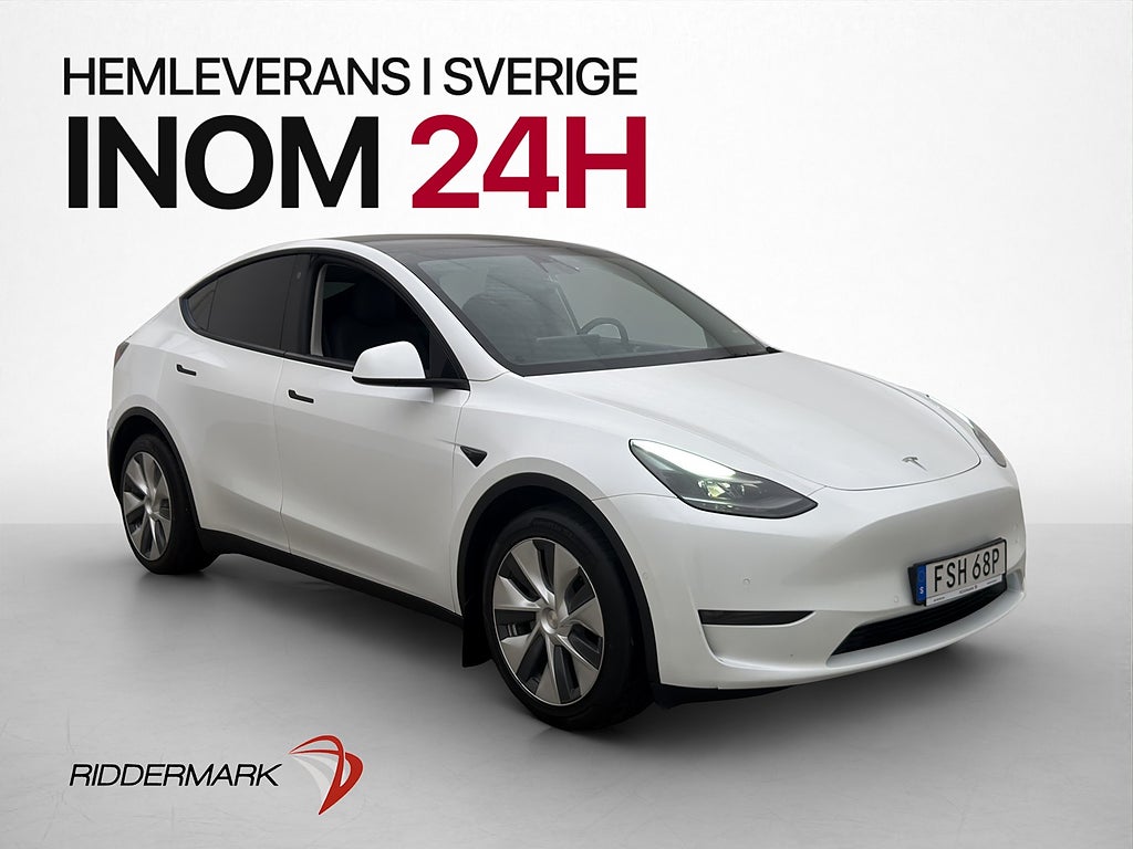 Tesla Model Y Long Range AWD Pano AP Kamera Skinn Navi