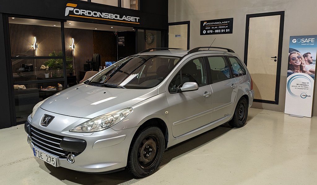 Peugeot 307 Break 2.0 Ny Servad, Kamrem&Vattenpump. Automat.