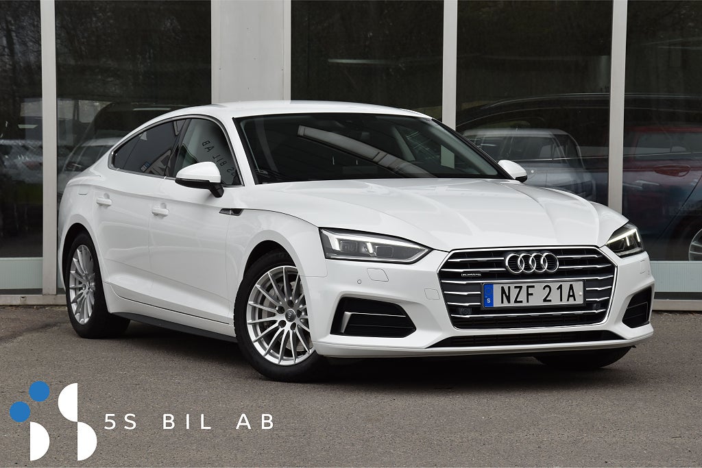 Audi A5 45 TFSI quattro 2.0 MHEV DRAG VÄRM CARPLAY AMBIENT 245