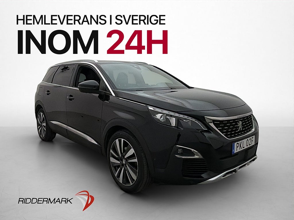 Peugeot 5008 1.6 PureTech 180hk GT-Line 7-Sits Kamera Drag