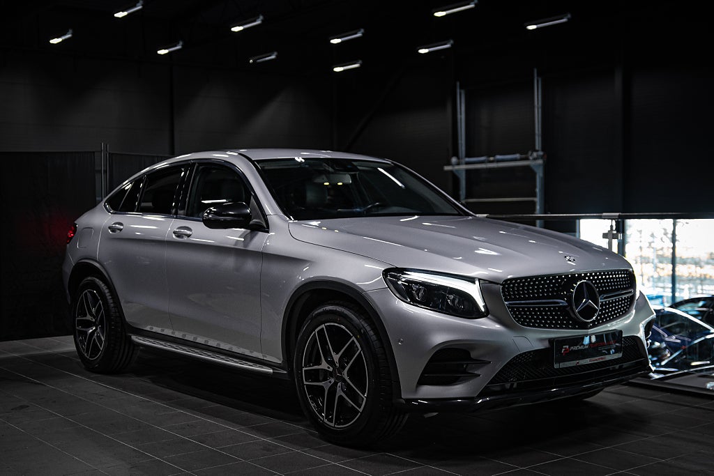Mercedes-Benz GLC 220 d Coupé 4M AMG Line NightPack|360°|Drag|Värmare