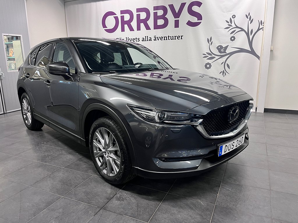 Mazda CX-5 2.5 SKYACTIV-G AWD 360 Kamera, Bose, Skinn, v-hjul