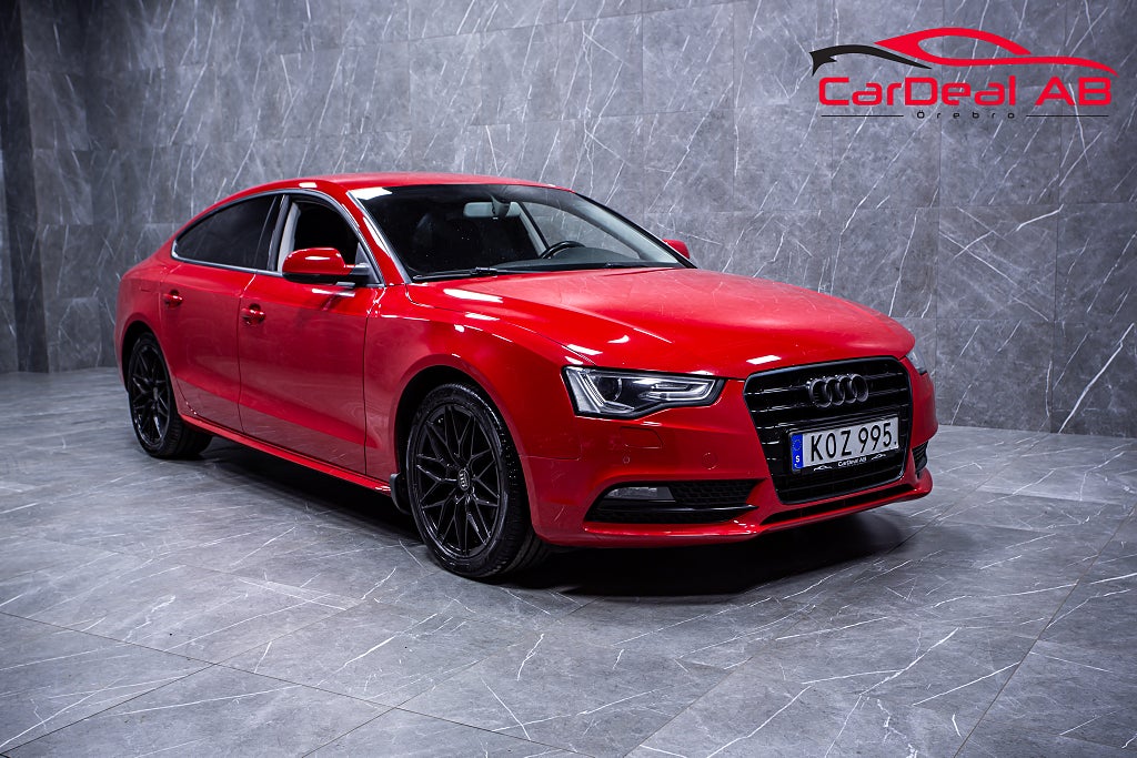 Audi A5 Sportback 2.0 TDI Comfort Dragkrok Sensorer