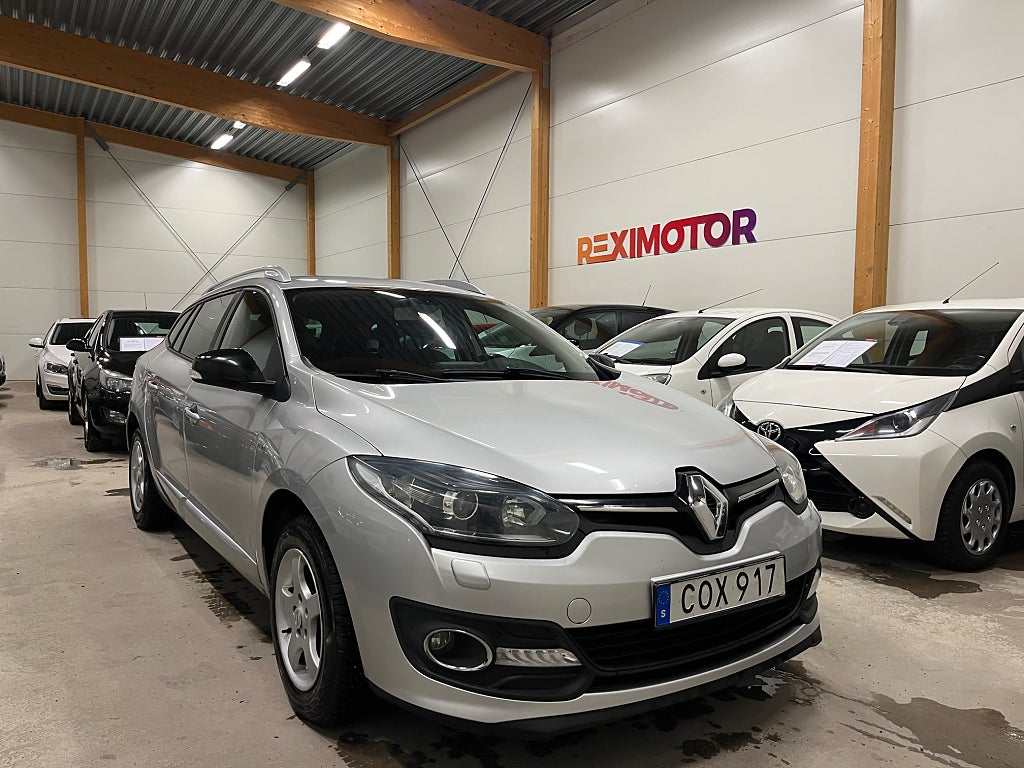 Renault Mégane Grandtour 1.5 dCi EDC LIMITED Ny Besiktad 