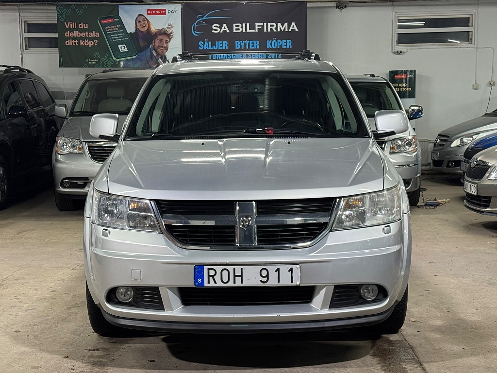 Dodge Journey 2.7 Flex Fuel ( 1 Ägare ) Automat 7 sits GPS Bakkamera DVD