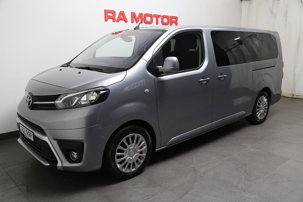 Toyota Proace Verso 2,0 D-4D 177hk Aut 9-sits Värmare Drag Leasbar 