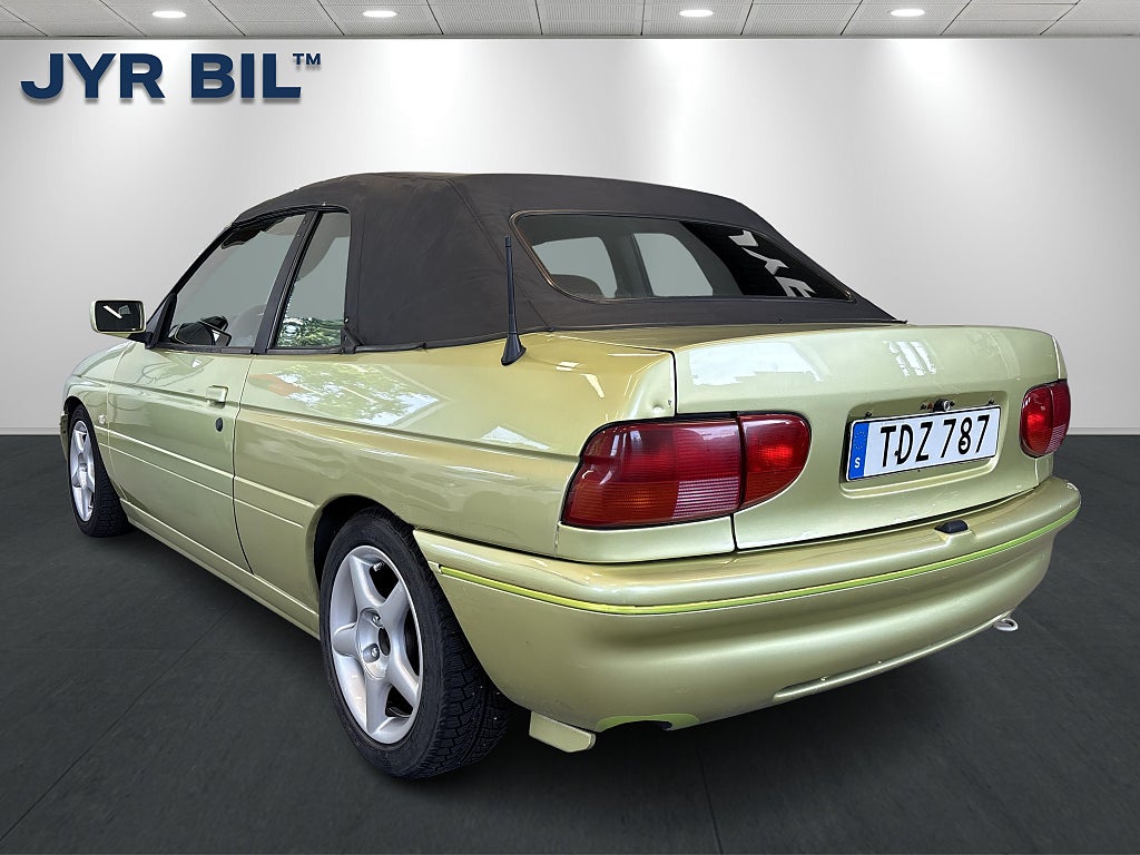 Ford Escort Cabriolet 1.6 Manual, 5-trins, 90ps, 1994