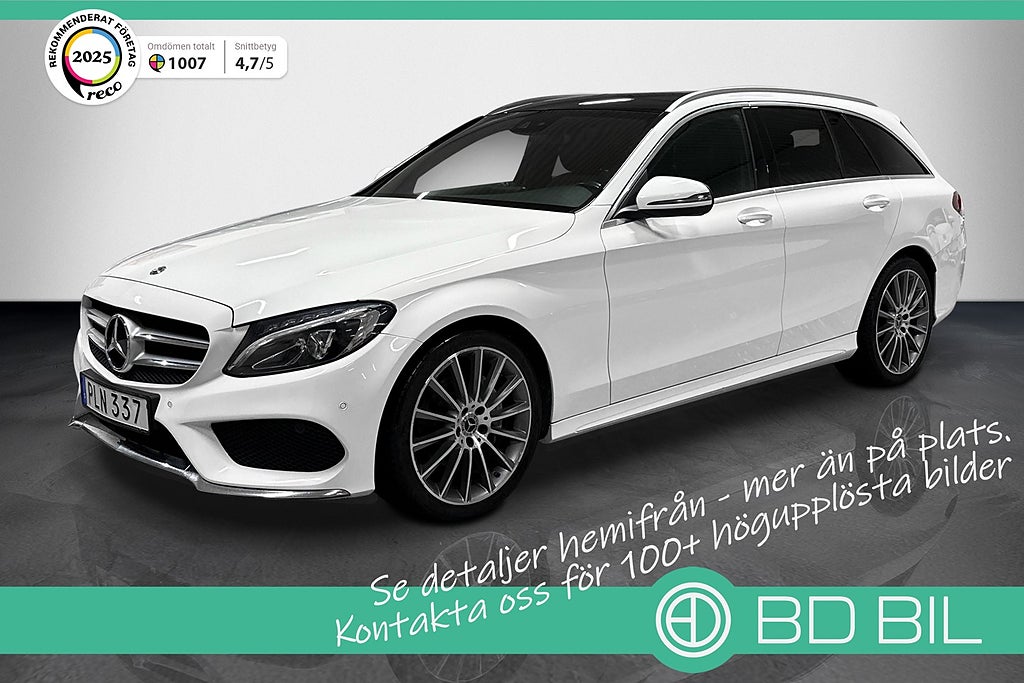 Mercedes-Benz C 220 T d 4M AMG BURMESTER DRAG HELSKINN 