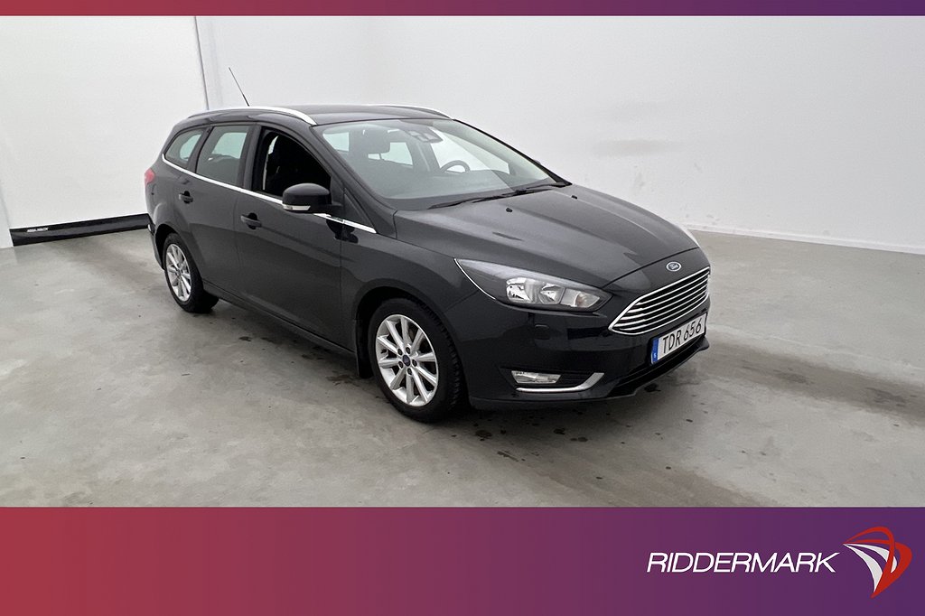 Ford Focus Kombi 1.0 100hk Titanium Sensorer Farthållare